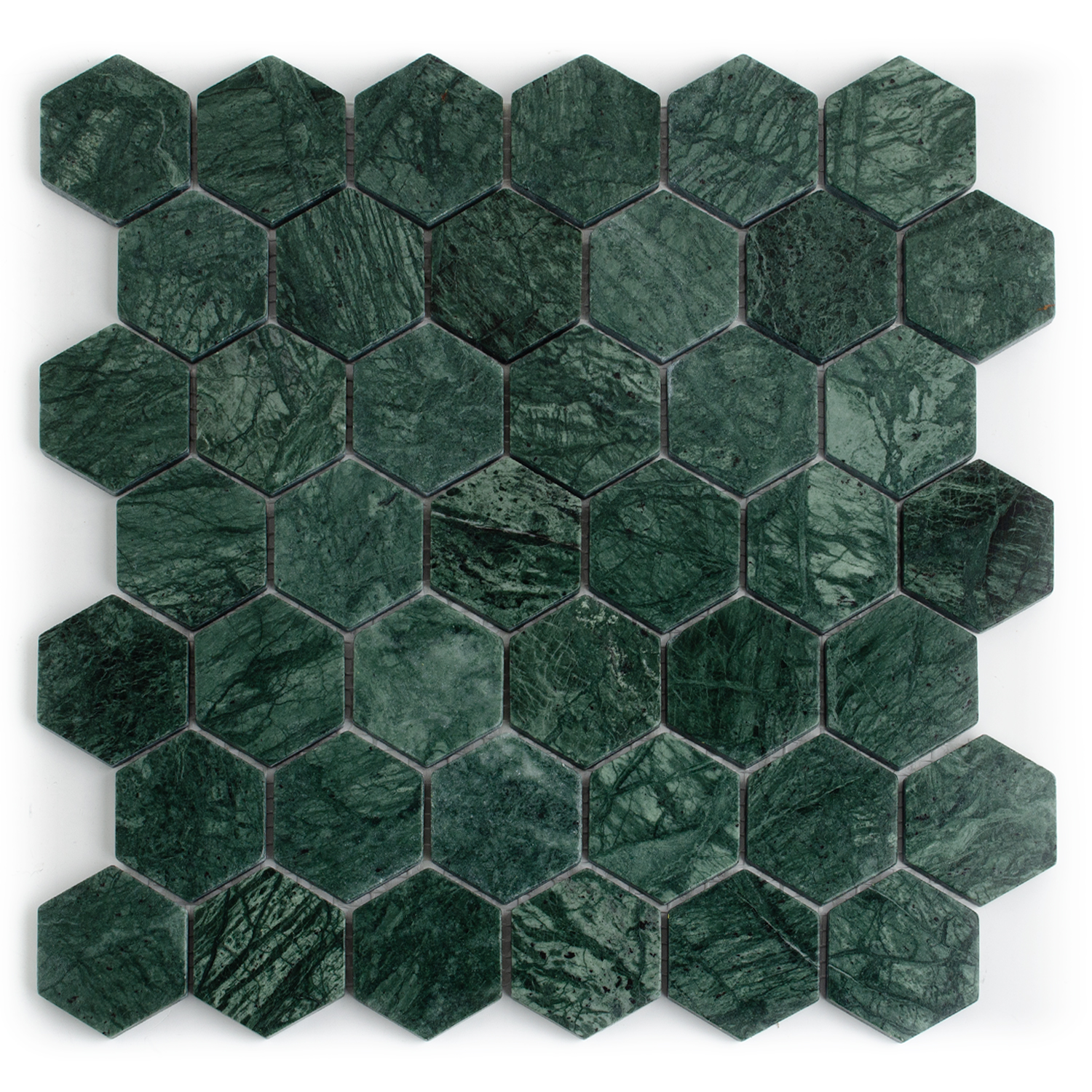 Pietra naturale Mosaico di vetro Verde in verde Nora