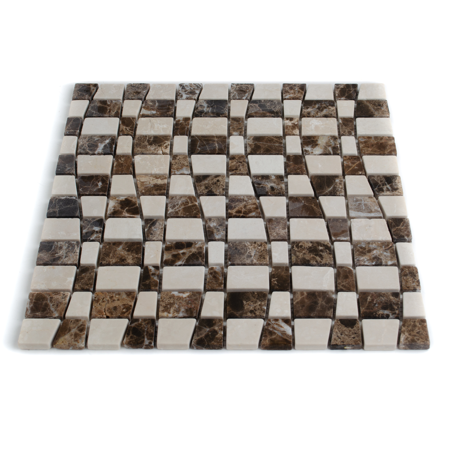 Natursteinmosaik Marmormosaik Welle Beige Braun Noemi-BEN10281 Natursteinmosaik Marmormosaik Welle Beige Braun Noemi-BEN10281