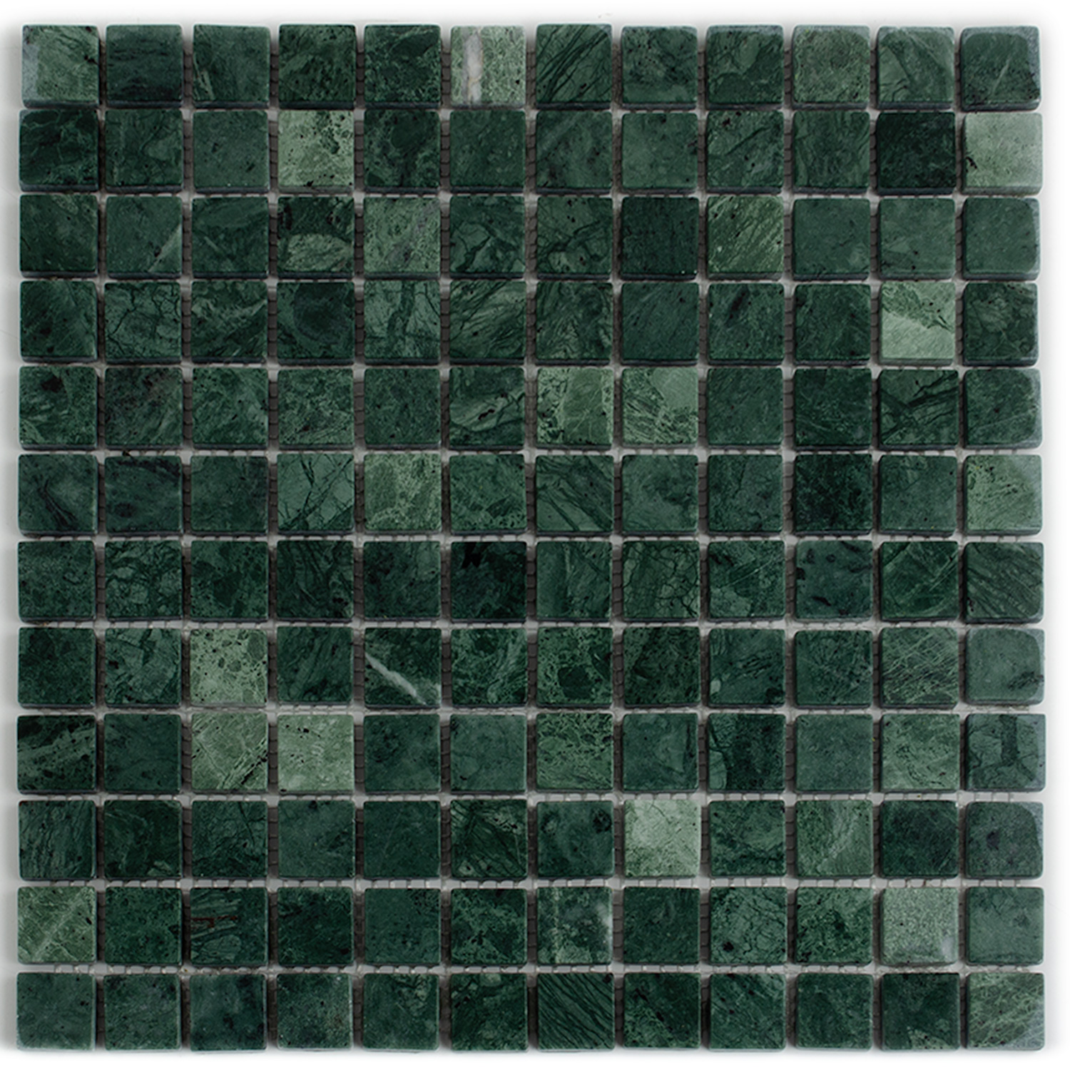 Mosaico in pietra naturale Mosaico in vetro Verde in verde Nadine