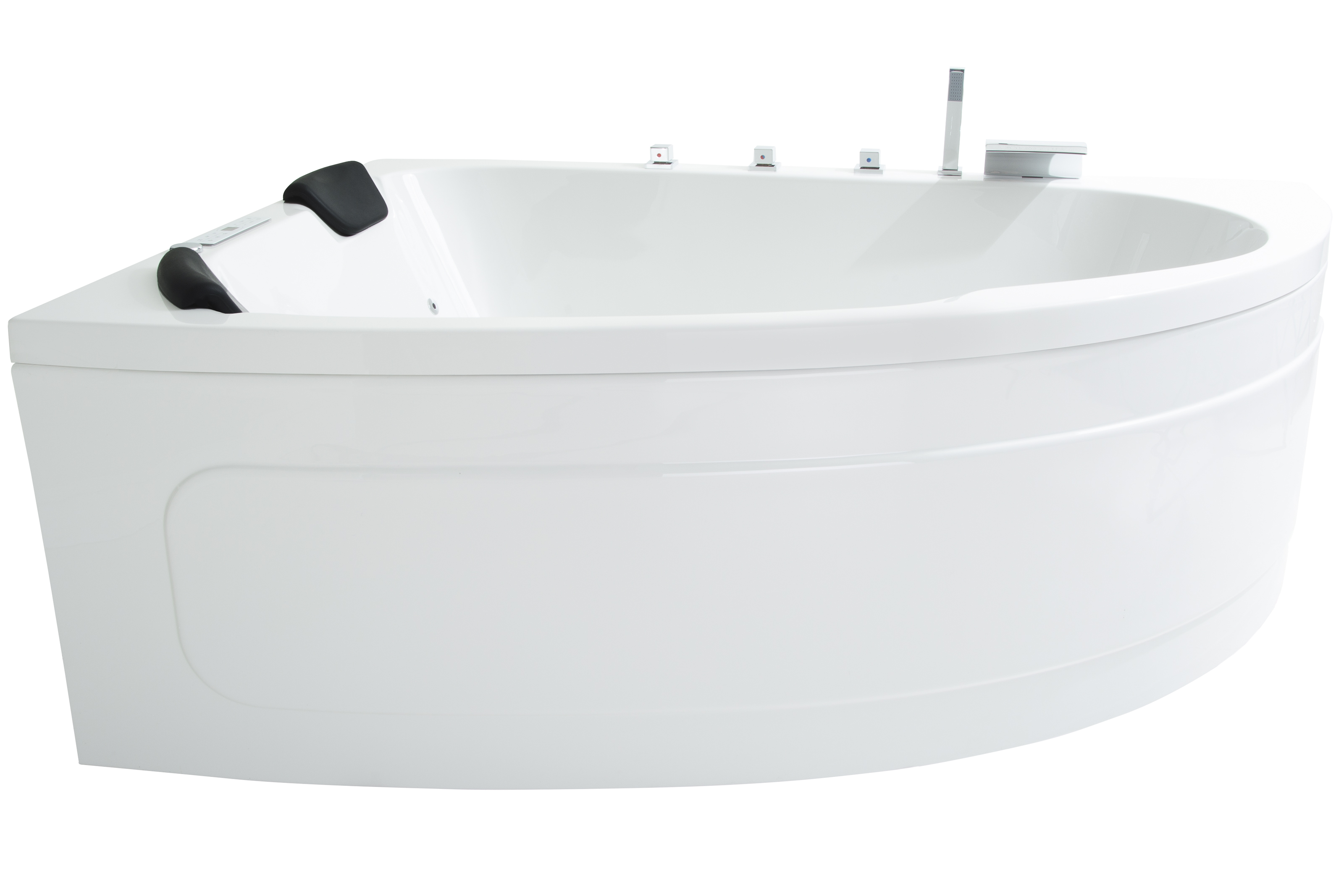 Eck Badewannen Whirlpool Spa Bali Tulamben TWO Links 180x130 cm weiss MADE IN GERMANY-BEN10148.20 Eck Badewannen Whirlpool Spa Bali Tulamben TWO Links 180x130 cm weiss MADE IN GERMANY-BEN10148.20