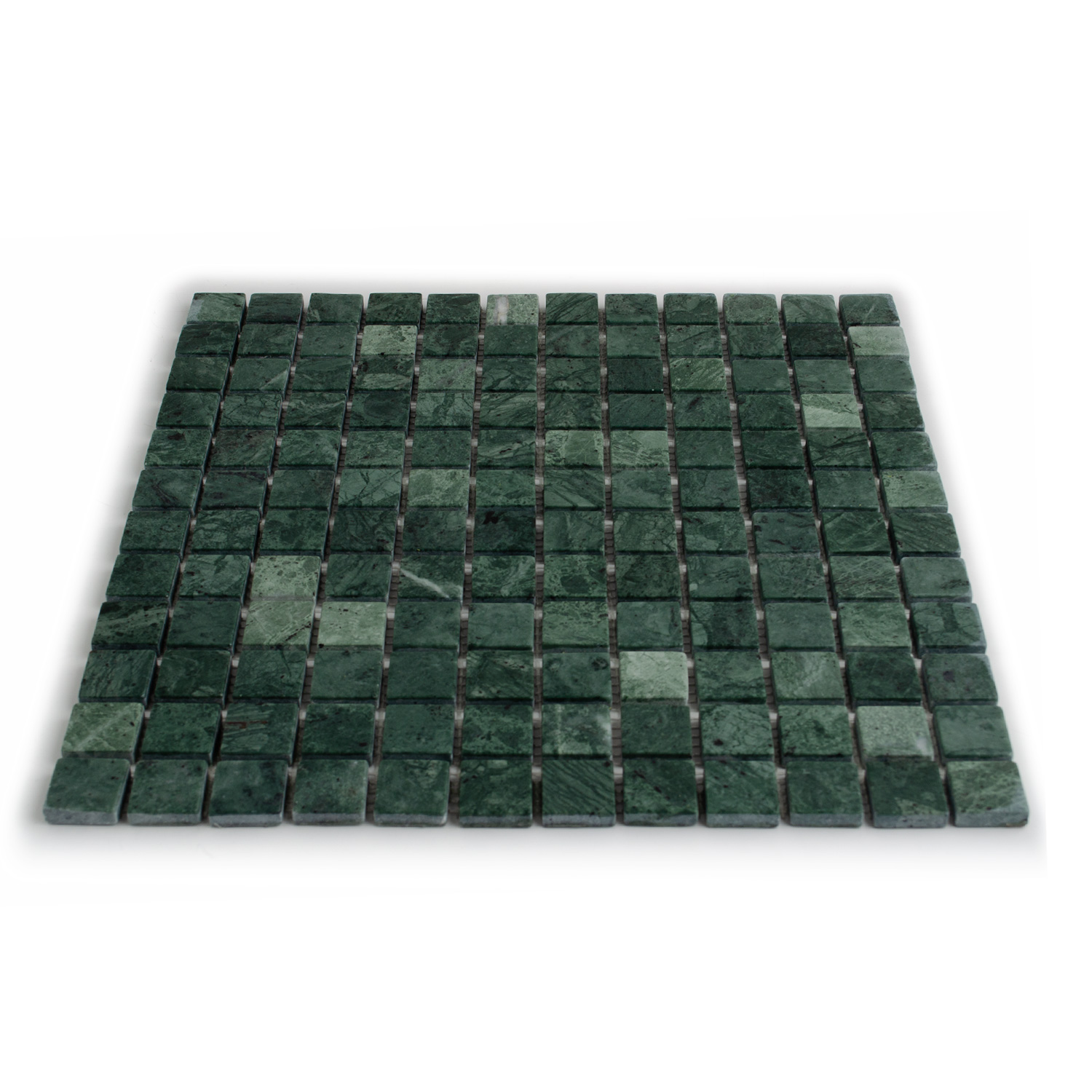 Mosaico in pietra naturale Mosaico in vetro Verde in verde Nadine