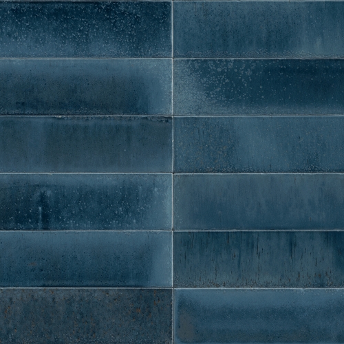 Metro piastrelle rivestimento piastrelle sfaccettate scelte strisce blu