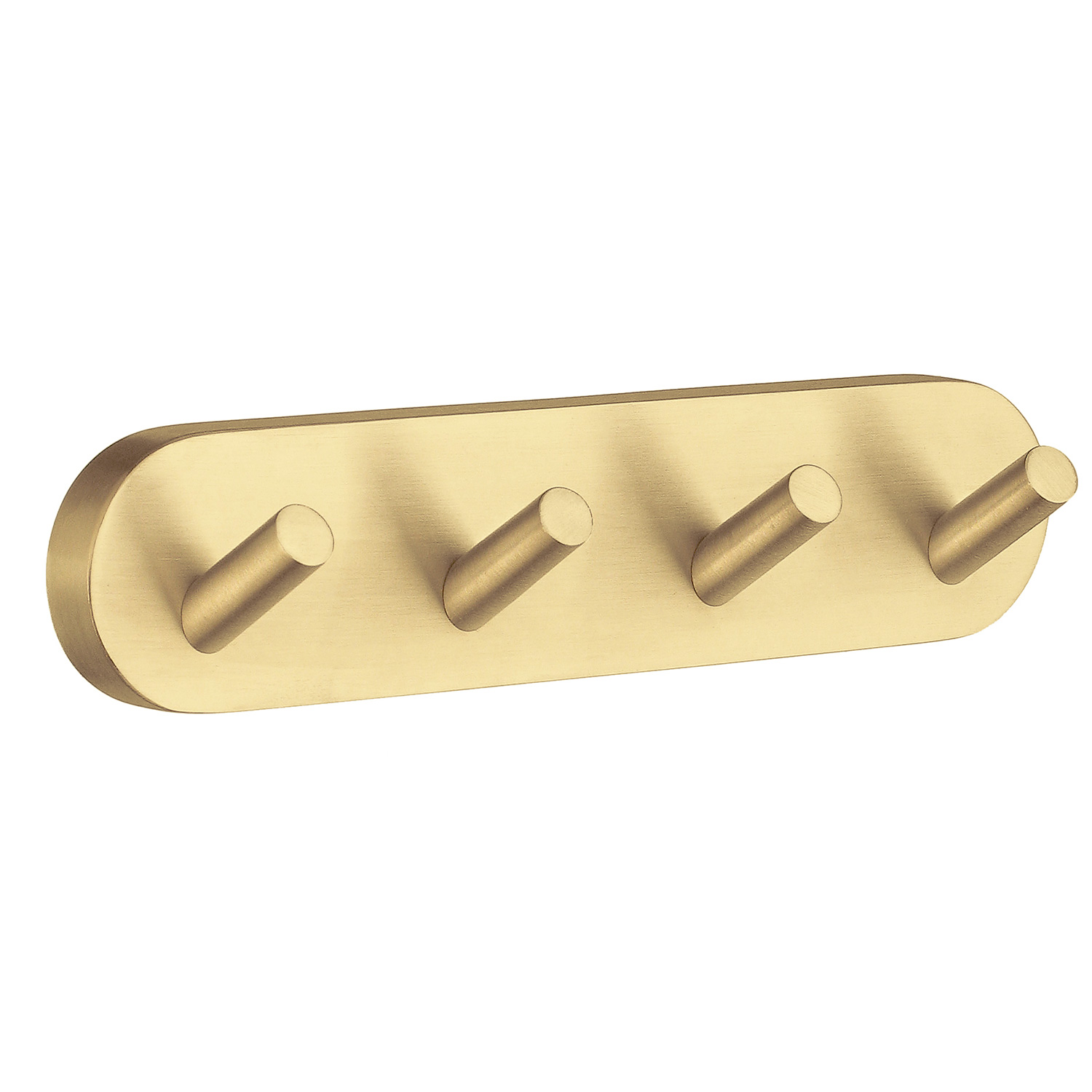 Smedbo Home Serie Bad Accessoires Messing Gebürstet Hakenleiste 4-BEN10287.5 Smedbo Home Serie Bad Accessoires Messing Gebürstet Hakenleiste 4-BEN10287.5