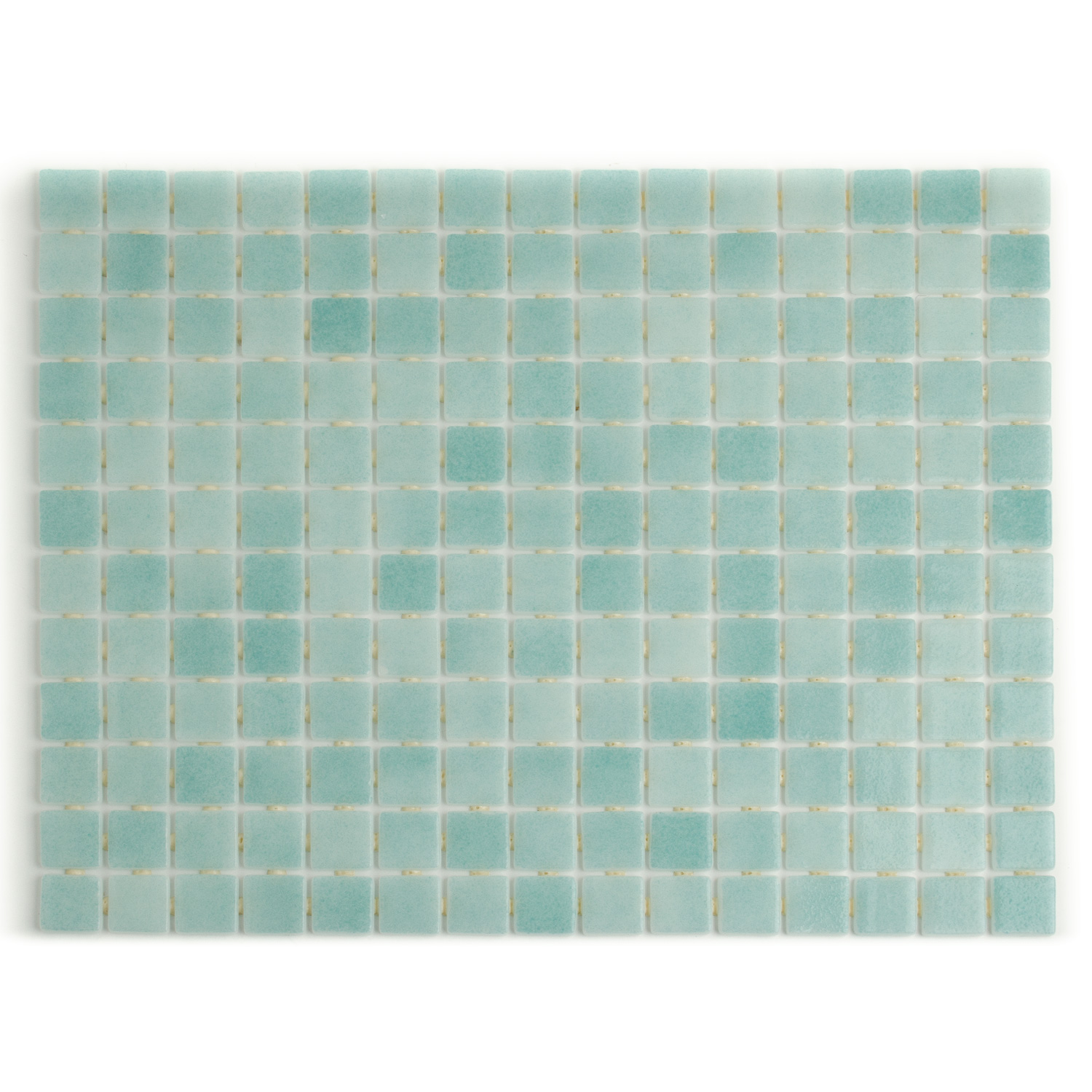 Piscina Mosaico di Vetro Mosaico Blu Verde Bianca