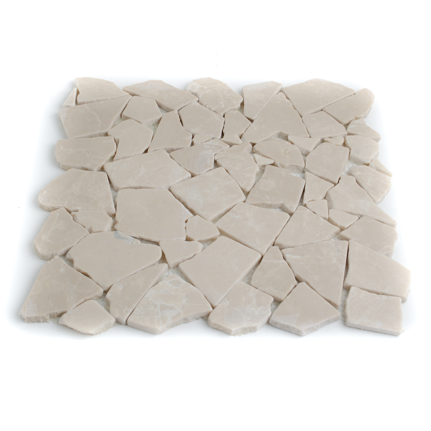 Pietra Naturale Mosaico di Marmo Cava Crema Beige Nelenia