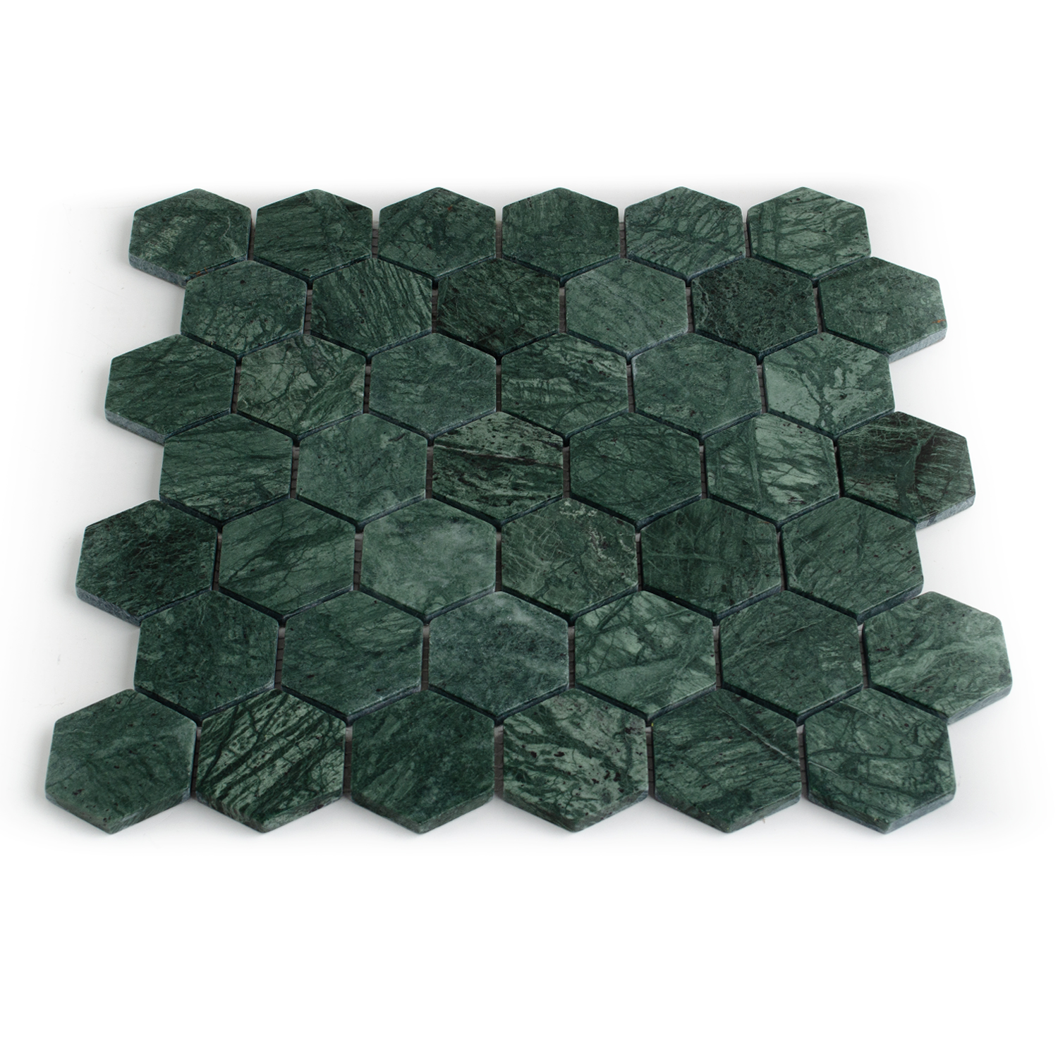 Pietra naturale Mosaico di vetro Verde in verde Nora