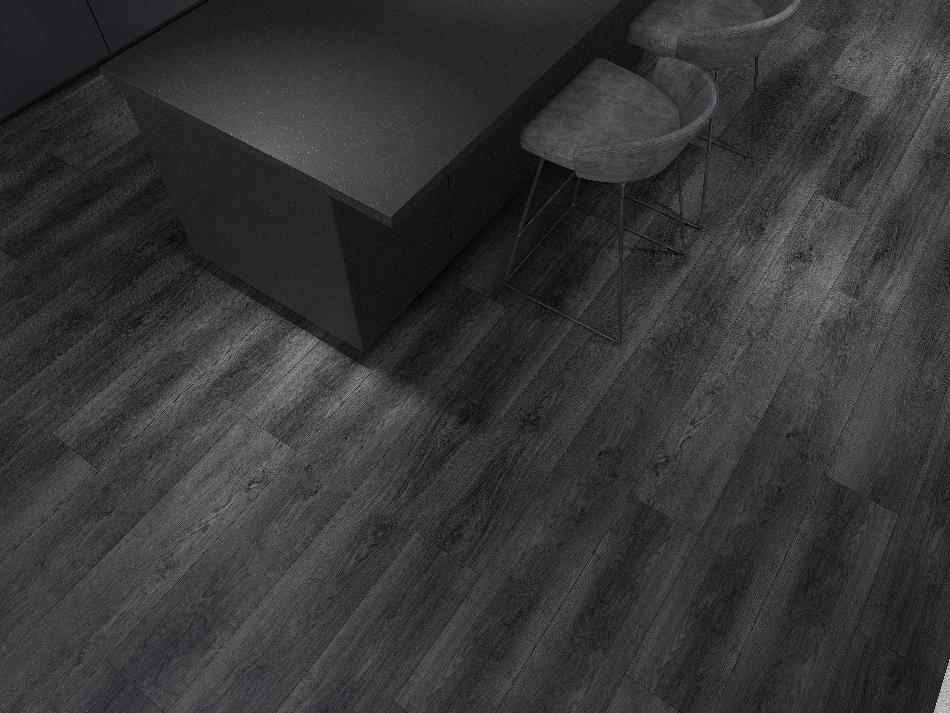 Pavimenti in laminato effetto legno in resina melamminica sistema a scatto Falun