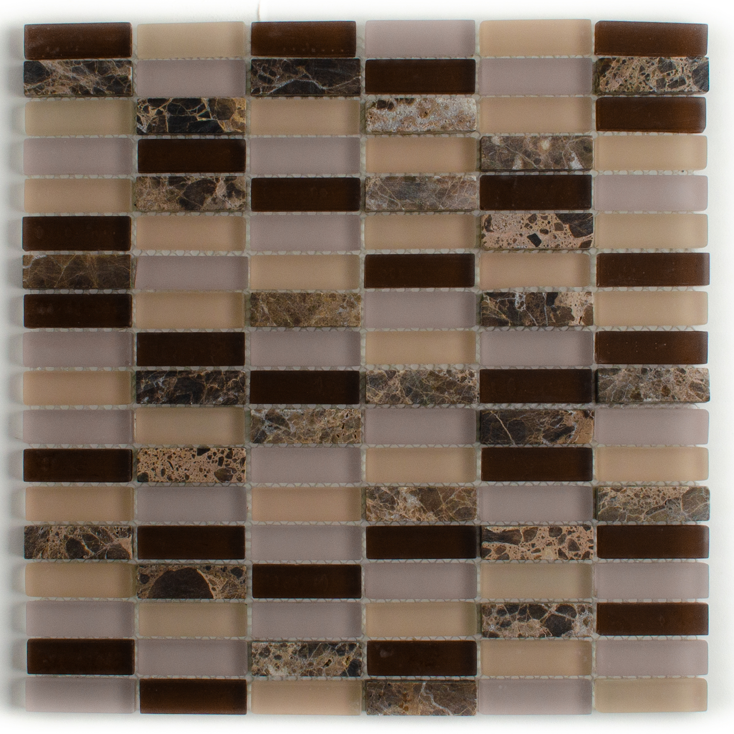 Glas Naturstein Mosaik Noraida Marmor-BEN10397 Glas Naturstein Mosaik Noraida Marmor-BEN10397