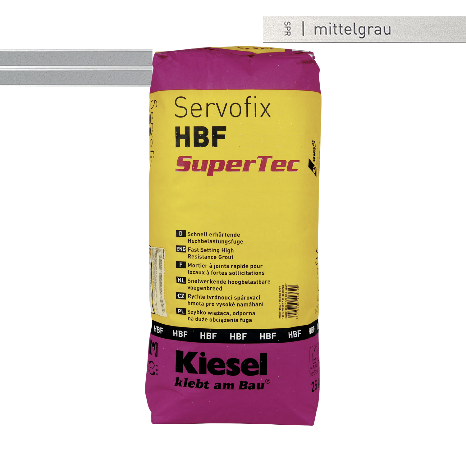 Giunti per pavimenti, rivestimenti e mosaici Servofix HBF SuperTec 25KG