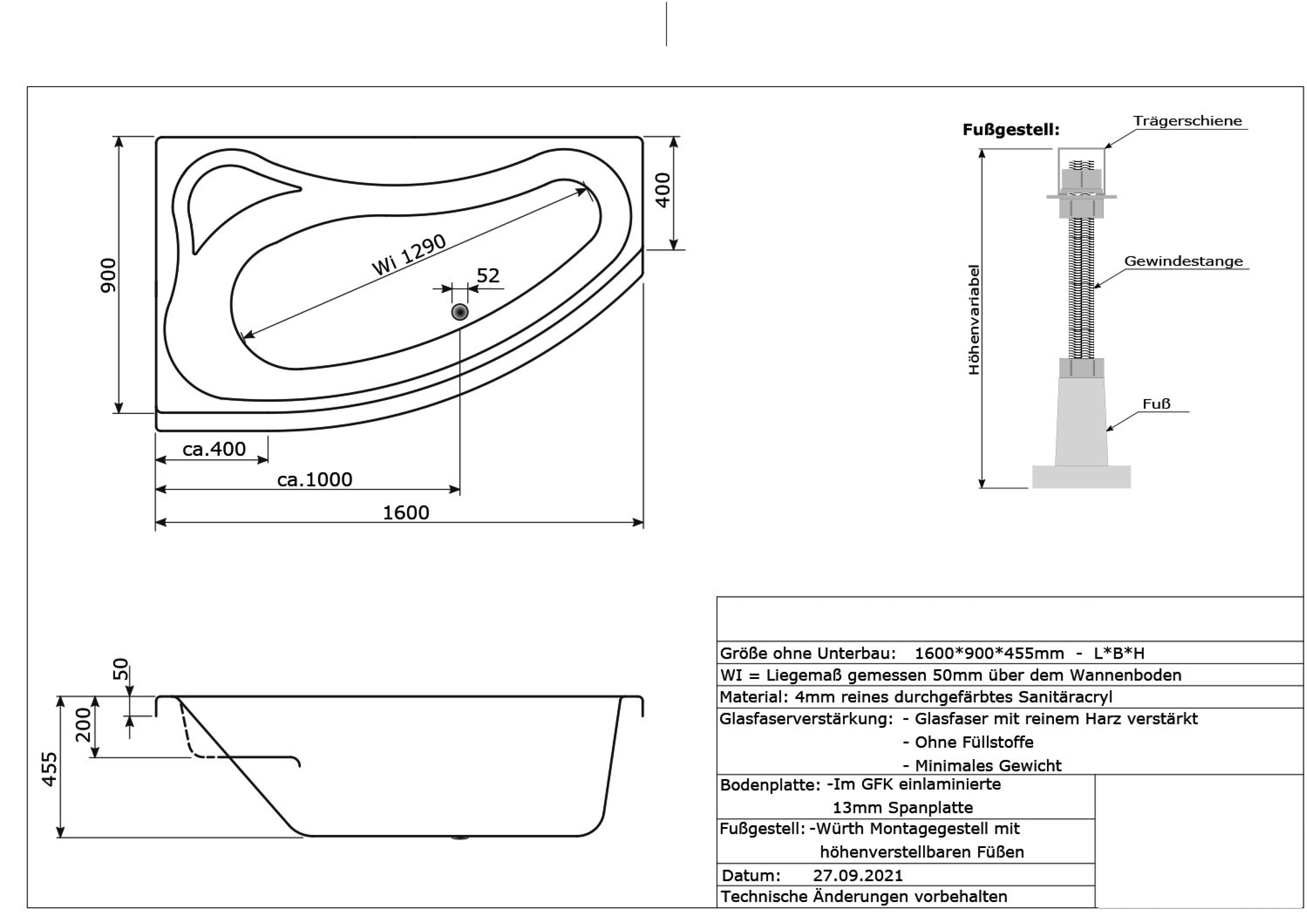 Badewannen Whirlpool mit 17 Massagedüsen Spa Bali Semarapura Links in weiss MADE IN GERMANY-BEN10154.3 Badewannen Whirlpool mit 17 Massagedüsen Spa Bali Semarapura Links in weiss MADE IN GERMANY-BEN10154.3