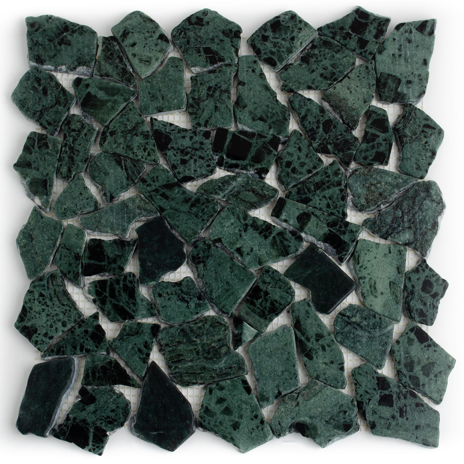 Pietra Naturale Mosaico di Marmo Cava Verde Nia
